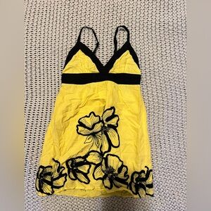Mid Length Yellow XXI Dress